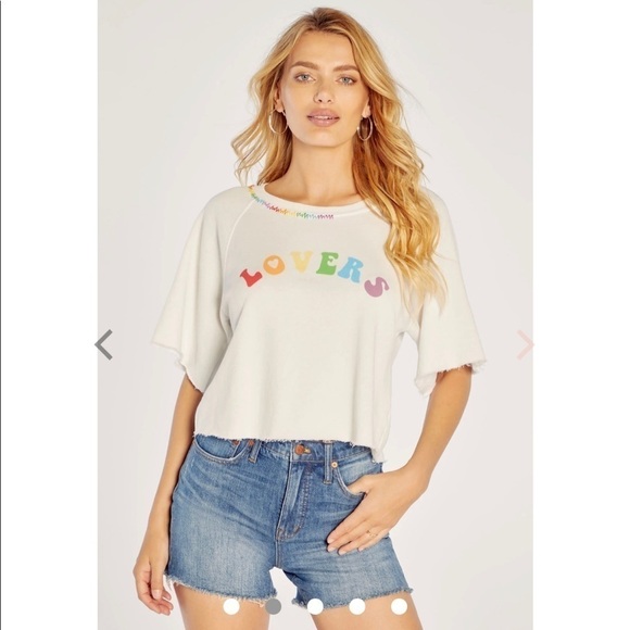Proud Lovers Billie Cropped Sweatshirt - Picture 1 of 8